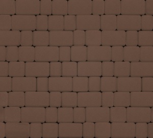 Тротуарная плитка 40мм гладкая, коричневая, Инсбрук Альт