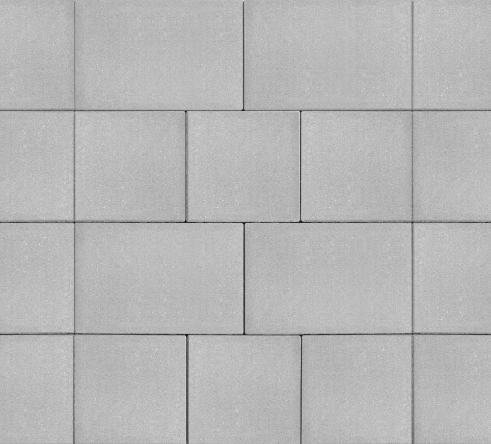 Тротуарная плитка 60мм гладкая, белый, Инсбрук Ланс