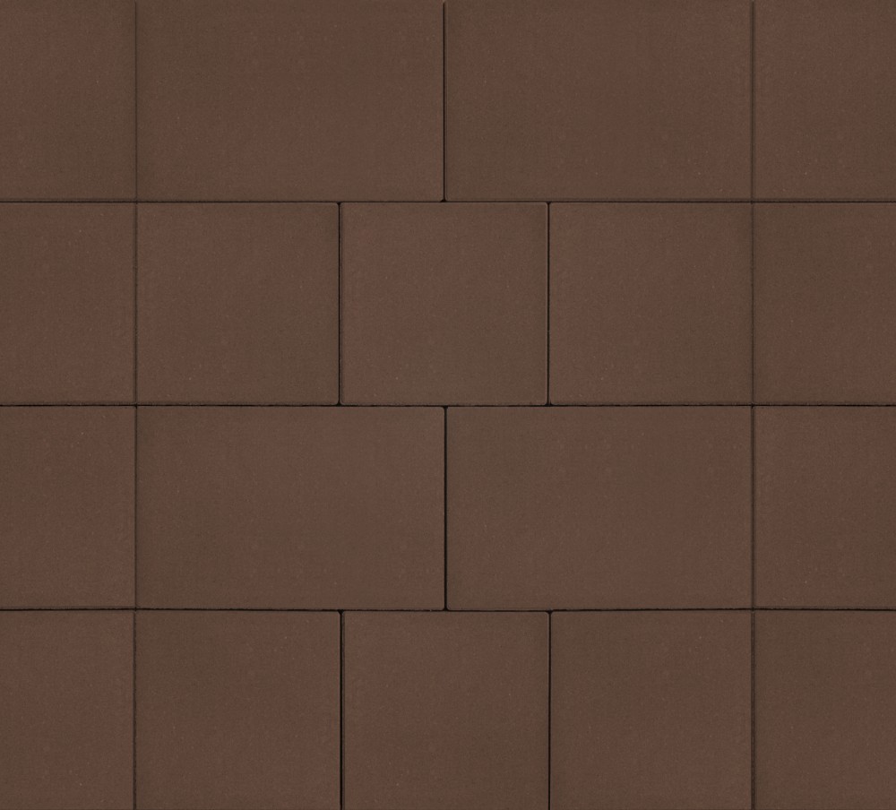 Тротуарная плитка 60мм гладкая, коричневый, Инсбрук Ланс
