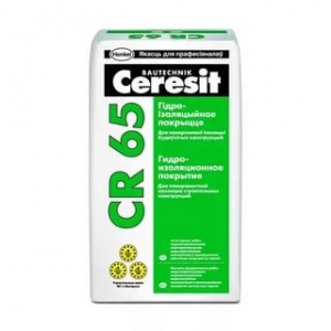 Гидроизоляция Ceresit CR65 Waterprof 20кг