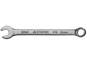 Ключ комбинированный 9мм, STAYER